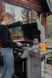 Grilling made easy with the onsite BBQ, available year round.