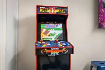 For a hit of nostalgia — the Mortal Kombat arcade is waiting.