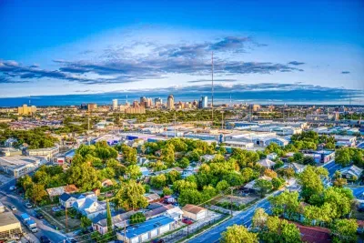 Drone View Showing Very Close Proximity To Downtown
