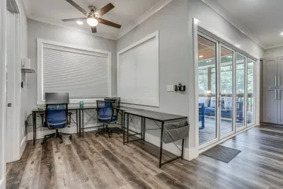 Our dedicated office area is equipped with everything you need to stay connected and get work done effectively. We also supply paper.