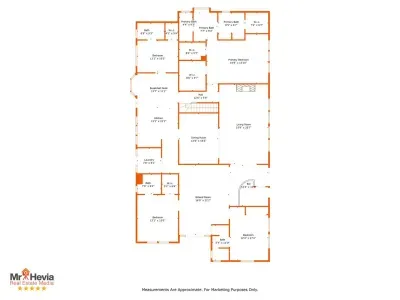 This home is so large we had a hard time expanding the floor plan. This is the first floor. It does not show the 1900 square foot game room that is detached from home. 