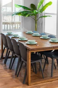 Gather around the table for meals, laughs, and quality time—this spacious dining area makes it easy to enjoy every moment together.