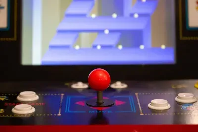 Game on! Enjoy endless fun with classic arcade games right in the cozy living room, perfect for family battles and late-night laughs.