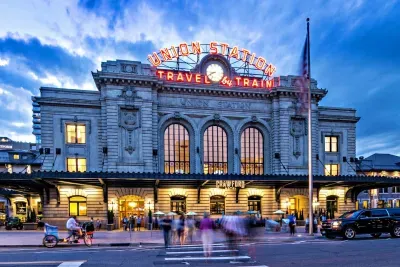 Denver Union Station is a historic train station and vibrant hub featuring restaurants, bars, shops, and a boutique hotel. It blends 100+ years of history with modern amenities in the heart of downtown Denver.