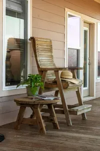 Start your morning slow with coffee on the covered deck, then kick back in the lounge chair and enjoy the coastal breeze.