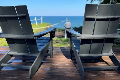 Wake up to coffee and this Lake Michigan view each morning!