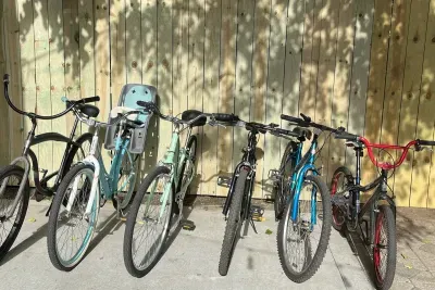 Explore the beautiful town of South Haven! The bikes provided at Marlowe’s Haven are a great way to get around town! Multiple bikes available: 3 beach cruisers, 4  mountain bikes, a child size bike, a baby seat, a bike trailer, and a co-pilot tagalong 