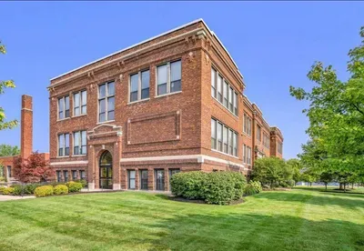 Once South Haven’s High School, this restored building has been transformed into upscale condos. While preserving its timeless architecture and character, the building now offers modern comfort, creating a one-of-a-kind stay where history meets luxury.