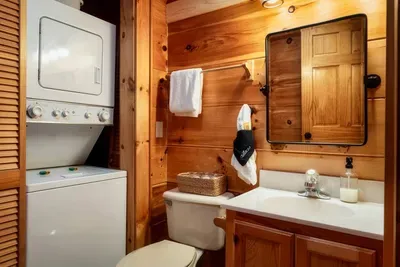 Want to dry out the swimsuits before heading back? or do the whole load so you have fresh clothes when you get back? Washer and dryer is included.