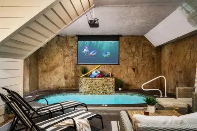 How many movies can you watch while the kids splash around?