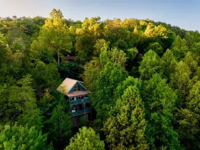 Easy to get to, but allows you to enjoy the privacy.