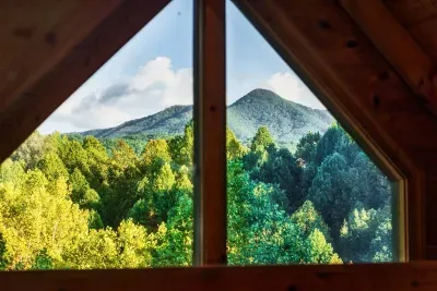 Gorgeous mountain views.