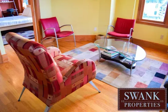 The Penthouse Redline ~ Bedroom #2 | 2BR w/AC & WD