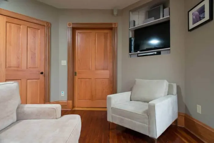 The Mayhew Redline ~ Bedroom #1 | 3BR 1B w/AC & WD - image 4 of 21