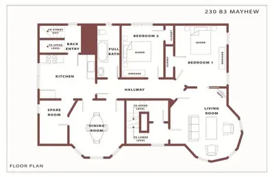The Mayhew Redline ~ Pvt Apt | 3BR 1B w/AC & W/D - image 22 of 23