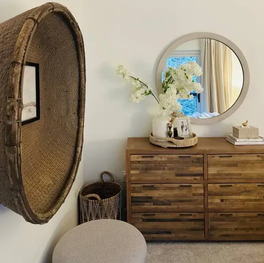 Unpack and settle in