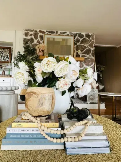 The interior evokes warmth and calm. Binoculars are provided for you to view wildlife found on the property.

