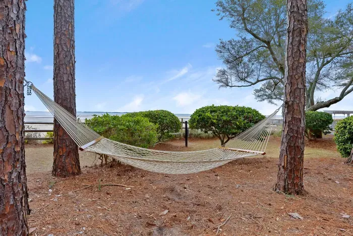 Soothe your soul in a hammock mere steps from Hilton Head’s beach