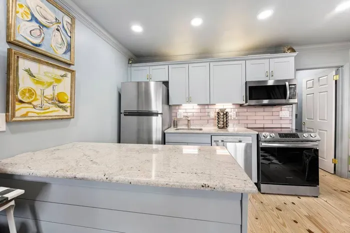 Modern kitchen with all the essentials for your stay