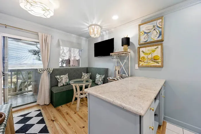 Open, airy living area perfect for unwinding