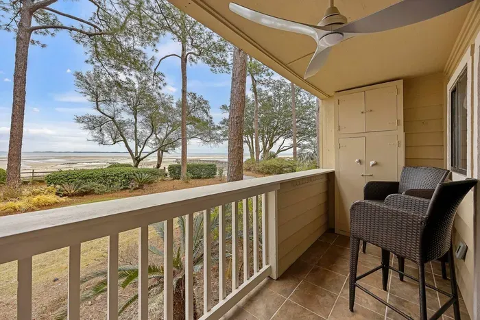 Your actual view. Relax on the patio.