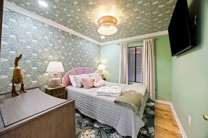 Inviting bedroom designed for comfort