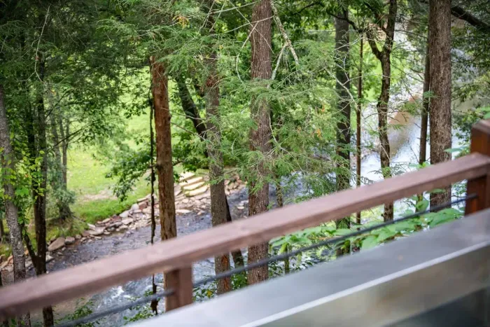 Overlooking Mountaintown Creek