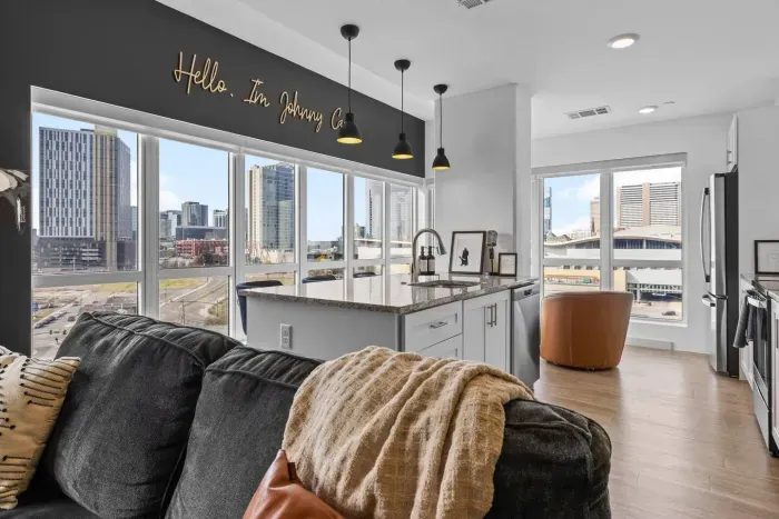 Hello, I'm Johnny Cash.  And HELLO to these city views!