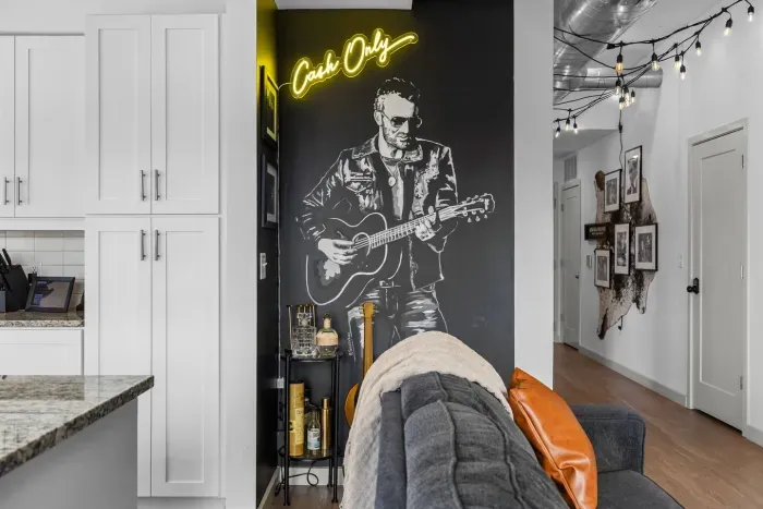 Cash Only. That's what this rental's all about. :)