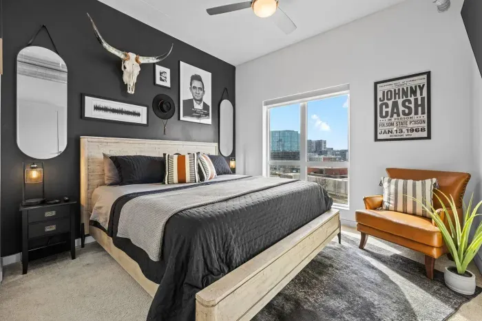 The Folsom Bedroom -- dedicated to the Folsom Prison Blues.