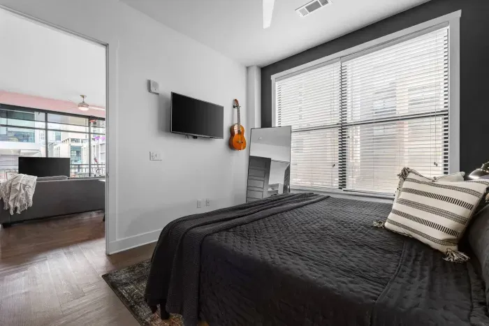 There's a Roku TV in each bedroom for streaming services.