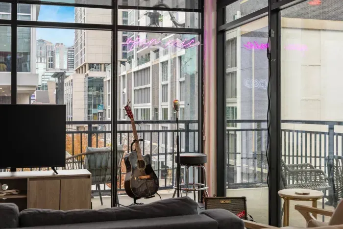 Every night is OPEN MIC night at Country's COOL Again! For those who love to perform, play guitar or inspired to learn, or just looking for that INSTA-worthy photo, step up on stage, select one of our guitars to strum along with melodies on vinyl.