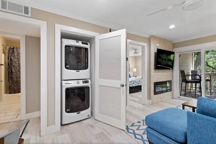 Washer and Laundry area