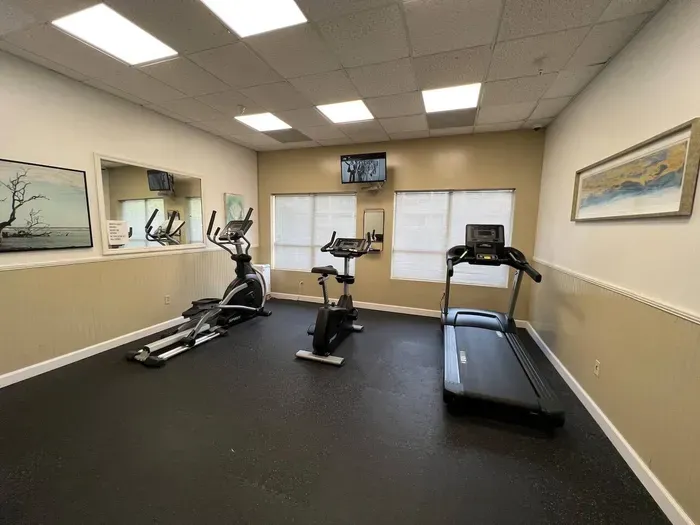Gym that had all new equipment purchased in 2022.