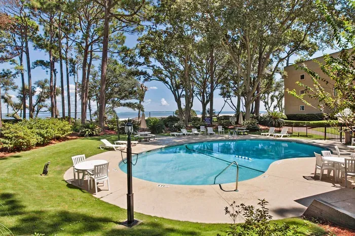 Pool area