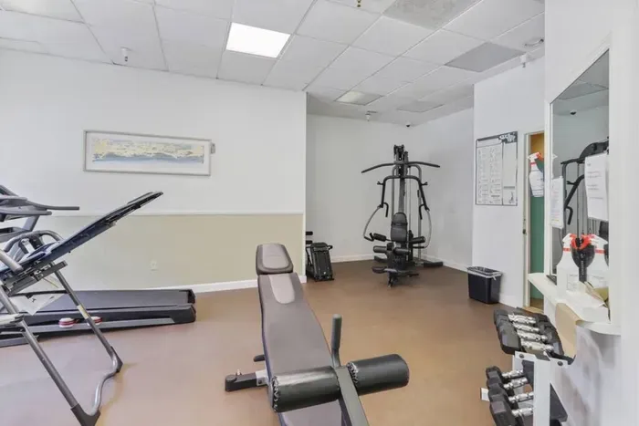 Gym room equipment
