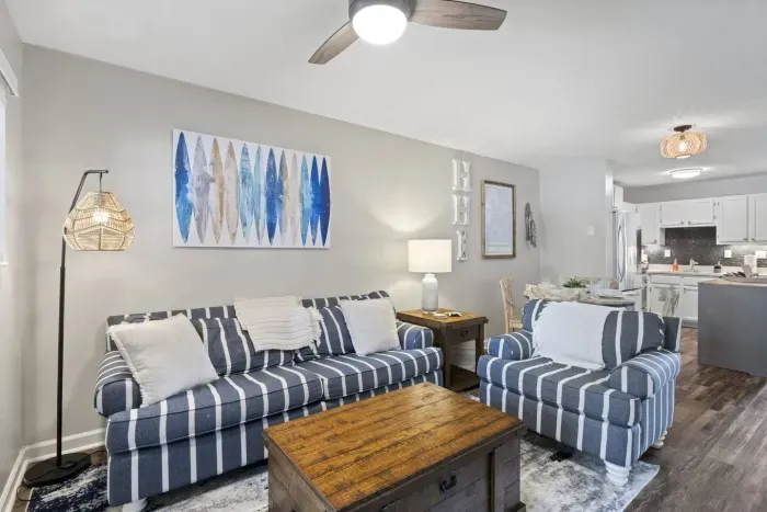Cool set of sofas on living room