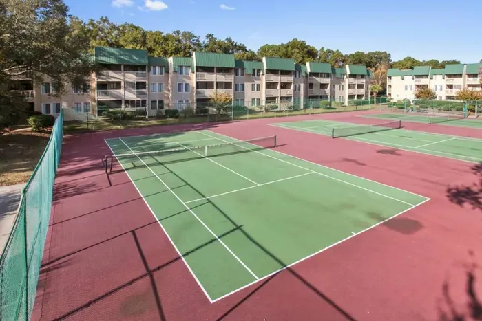 Three Tennis Courts Available.