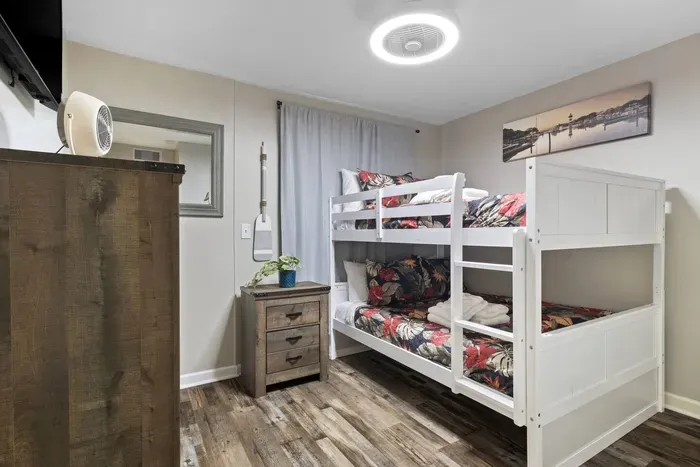The second Bedroom is a cozy and comfortable bedroom with a bunk bed.