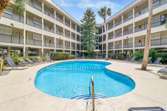Pool inside the premise