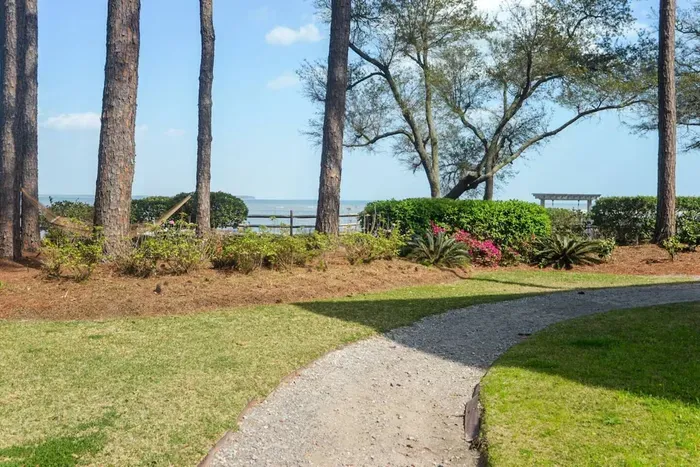 Beautiful walk way inside the premise