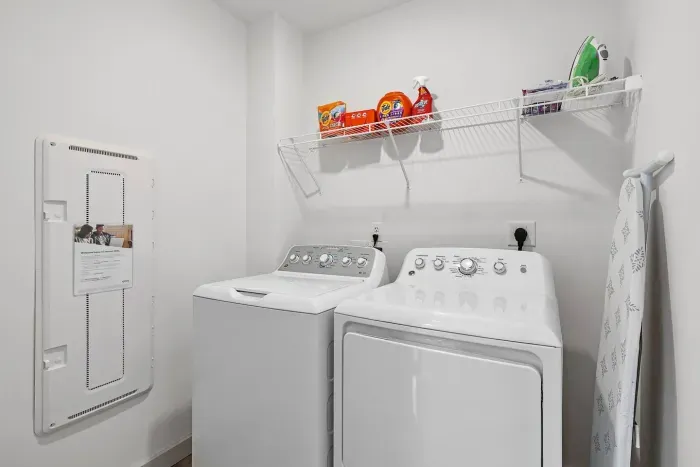 Need to do a couple loads of laundry during your stay?  A washer and dryer is conveniently located inside our rental for use.