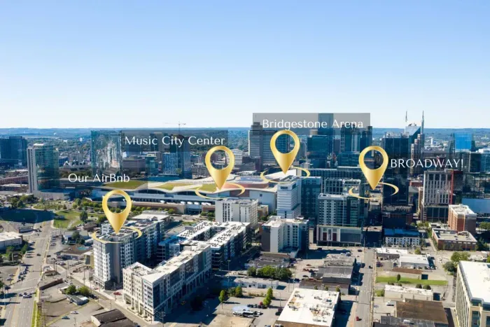 It's all about LOCATION!! Our building is in close proximity to all the attractions and shops, bars, and restaurants on BROADWAY! Only a few blocks -- a short walk!