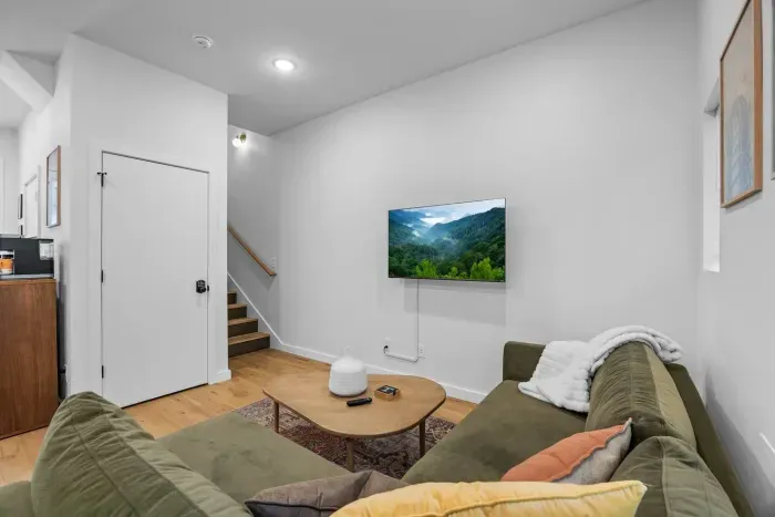 This is exactly where you'll want to be -- stretched out on the sectional, streaming your favorites.