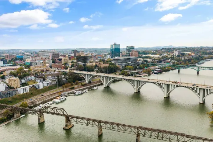Henley Street Bridge connects South Knoxville's vibrant and developing community to downtown.