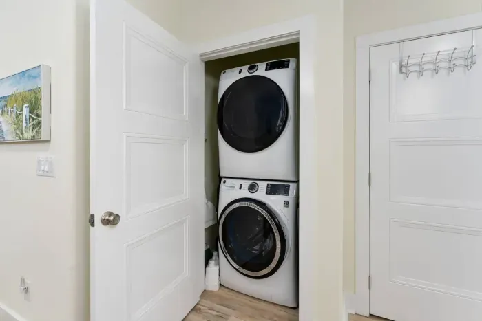 Need to do a couple loads of laundry during your stay?  A washer and dryer is conveniently located inside our rental for use.