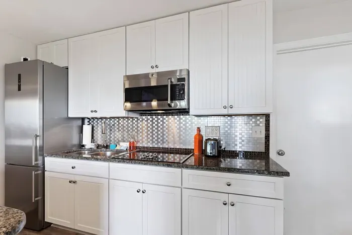Prepare delicious meals in this modern kitchen