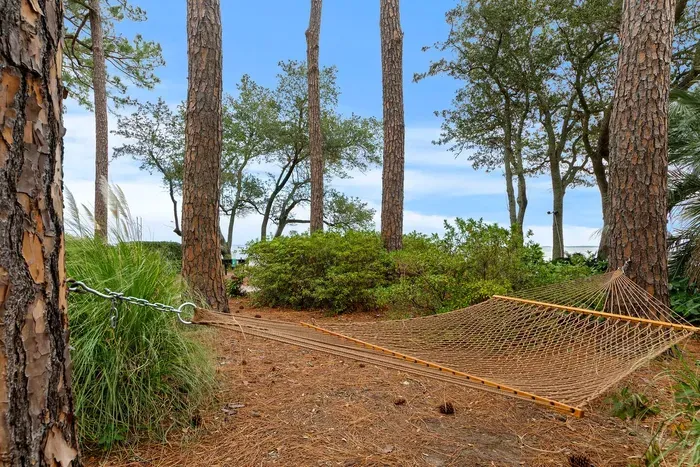 Get relaxed in hammock with the beach view which is just outside your waterfront villa.