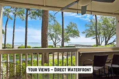 Imagine the sunrise views from this direct waterfront.  Grab you coffee and enjoy a view only a select few can enjoy.  The villa was update in Summer 2024.  "This view never gets old" I promise it does not!.