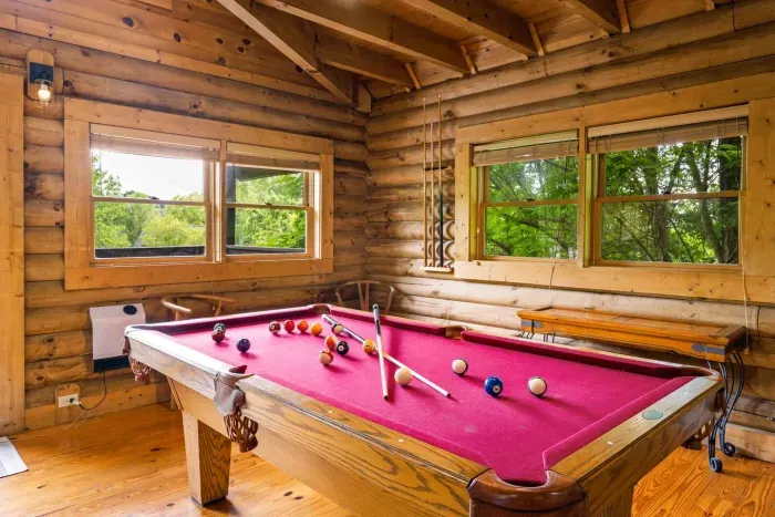 Enjoy a couple's game of pool